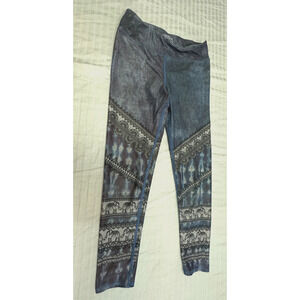 🍏🍏🍏EVOLUTION AND CREATION WOMENS PULL ON ATLETIC YOGA LEGGINGS SIZE M  🍏🍏🍏